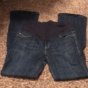 Old navy maternity flare jeans